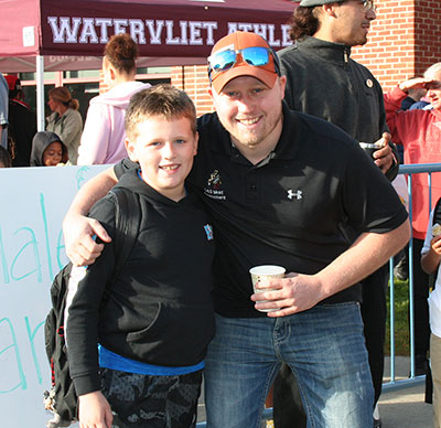 Dads Take Your Child to School Day at WES a success! - Watervliet City ...