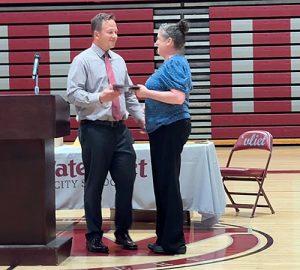 Coach of the Year accepts during the annual Sports Awards ceremony