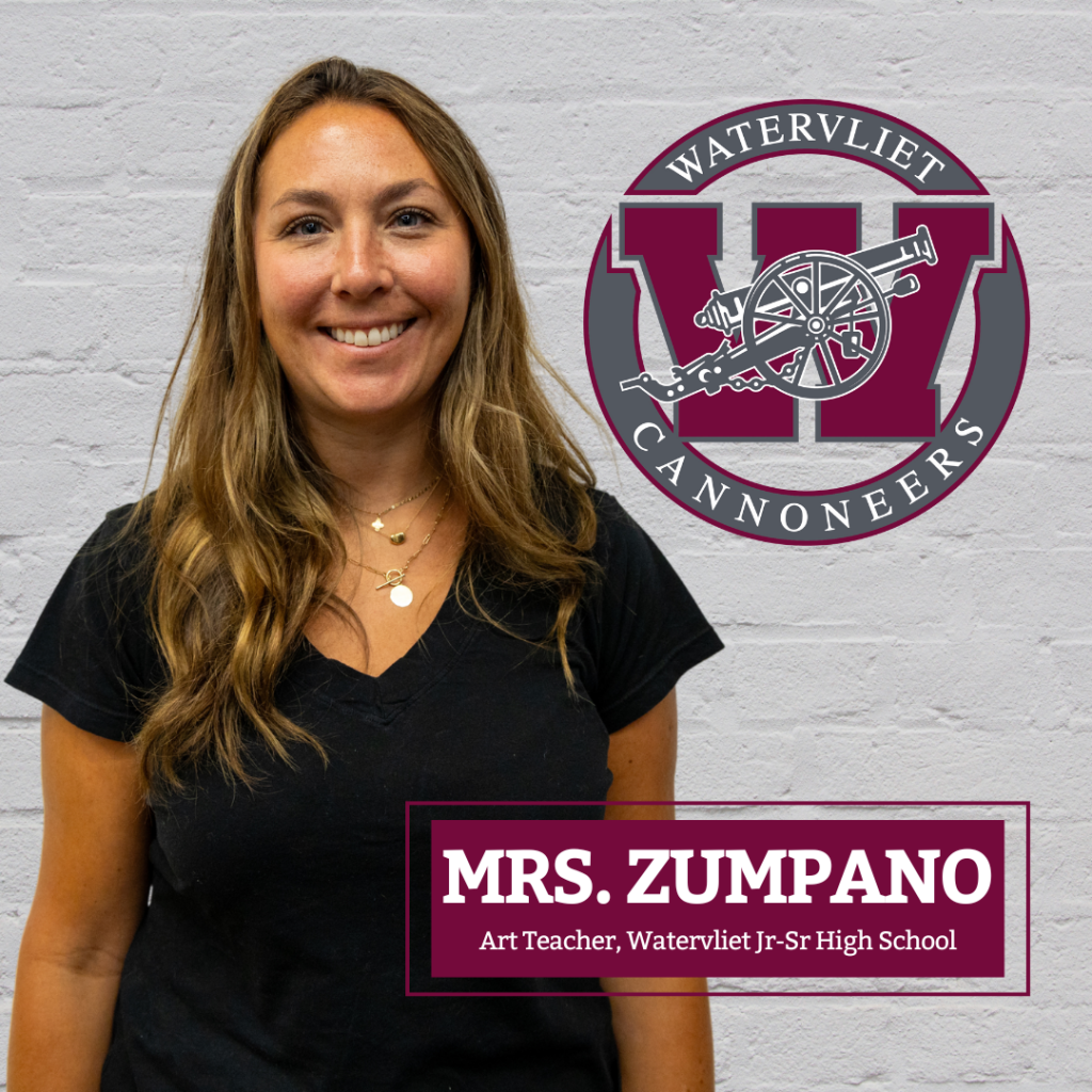 Mrs. Nicole Zumpano, Art Teacher at Watervliet Jr-Sr High School