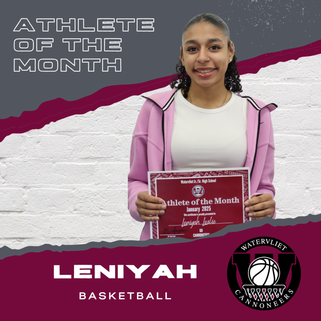 Girls Basketball player named January Athlete of the Month